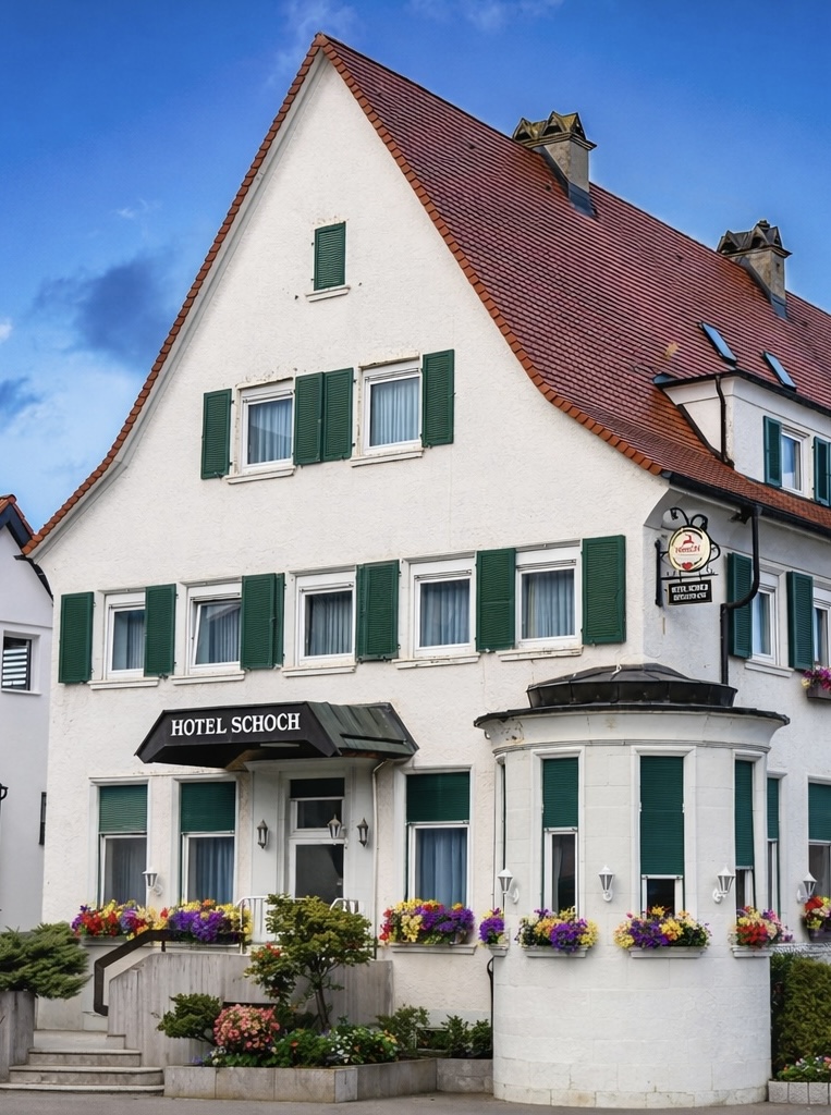 Hotel Schoch Eingangsbereich Trossingen